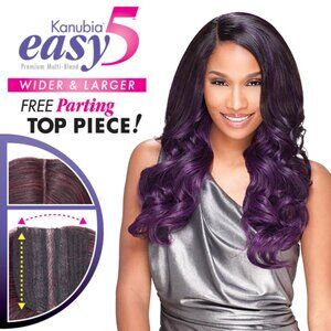 Sensationnel Kanubia Weave Hair with a lace part closure